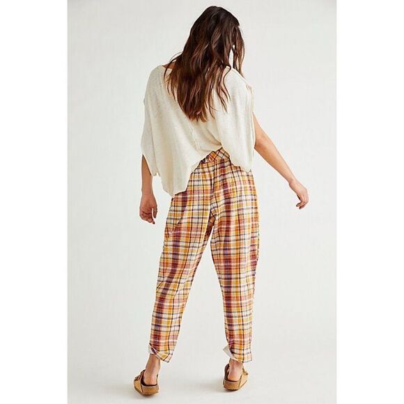 New Free  People Make A Stand Trousers Size M - Picture 2 of 9